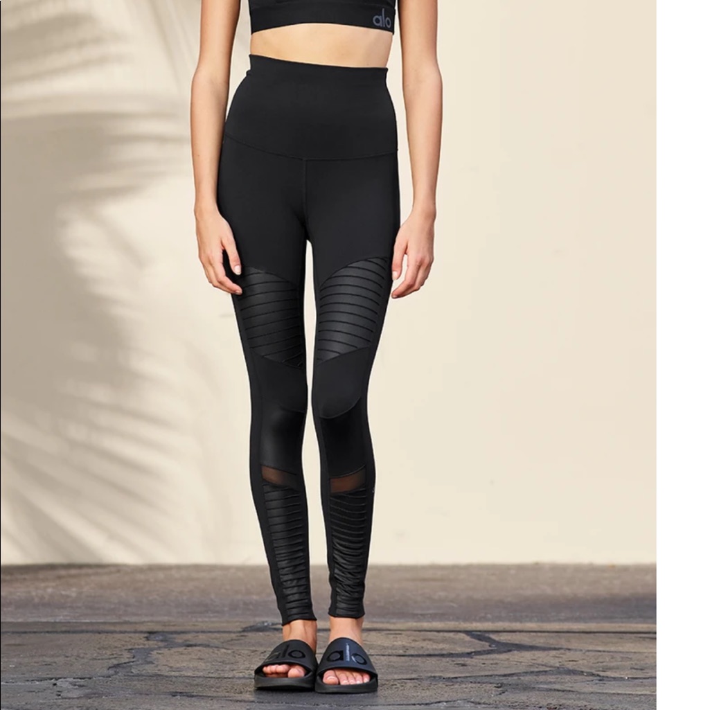 Alo High Waisted Moto Legging Size Xs